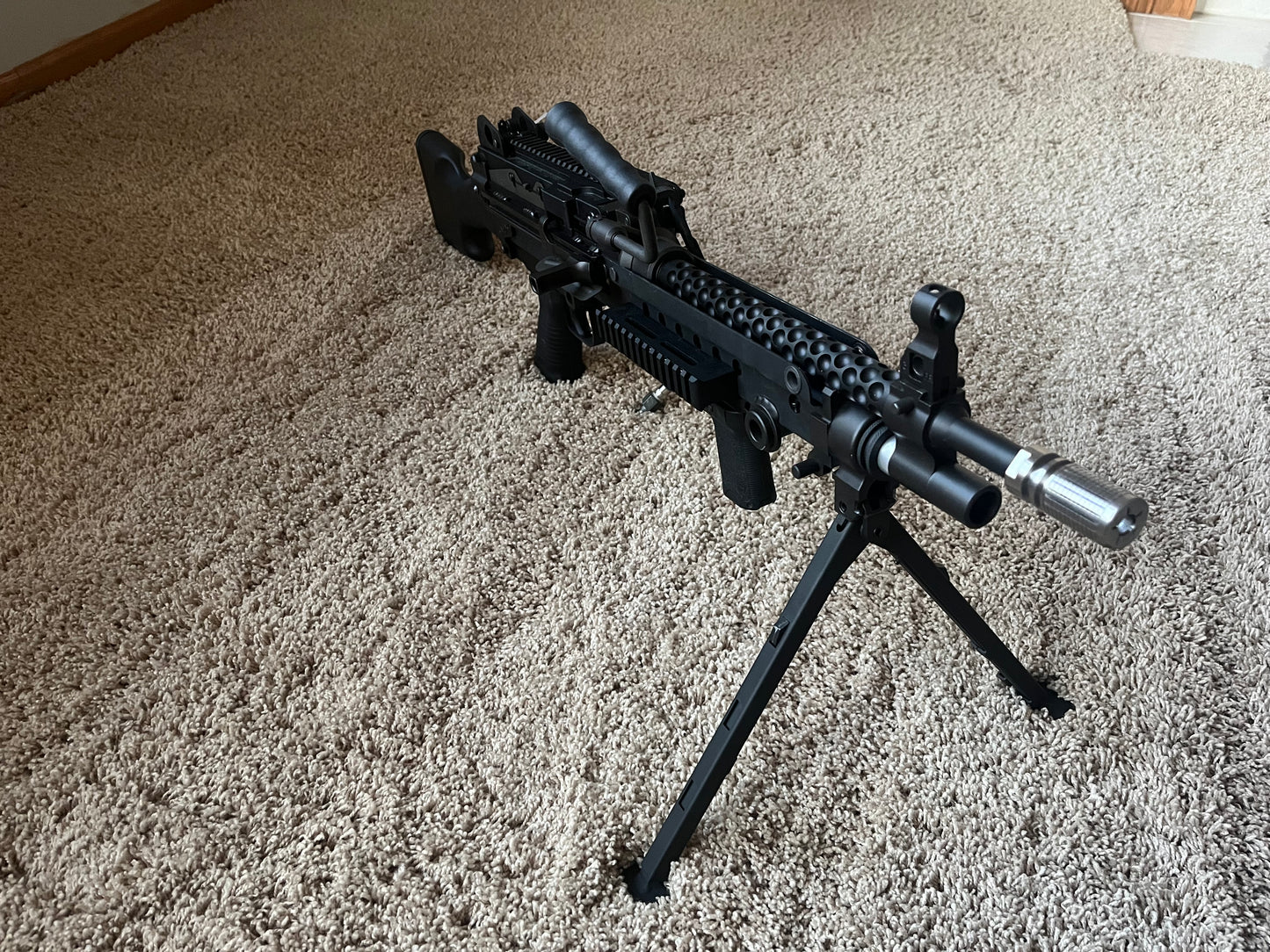 VFC M249 Steel Outer barrel Dimpled 16.3"